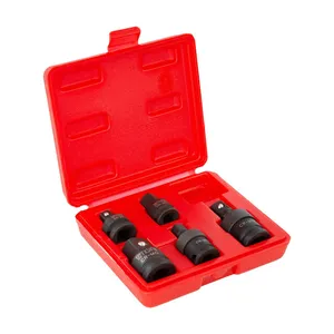 Great Neck Saw 5 Piece Adapter and U Joint Impact Set 3 8 and... 1985021 