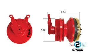 Kit Masters Reman Fan Clutch 3021279 