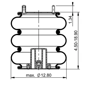 ContiTech Air Spring / 8033 6855988 