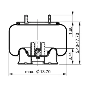 ContiTech Air Spring / 1R13-138 / 8752 6854768 