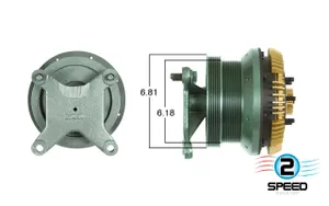 Kit Masters Reman Fan Clutch 3019446 