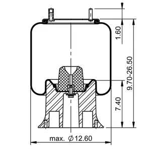 ContiTech Air Spring / 1R12-261 6856584 