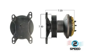 Kit Masters Reman Fan Clutch 3018888 