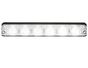 Buyers Products LIGHT STROBE 5in 6 LED CLEAR 12 24 VDC 1575276 