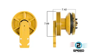 Kit Masters Reman Fan Clutch 3022353 