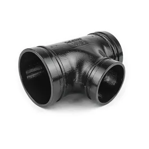Access Truck Parts Groove Reducing Tee - 3 x 3 x 2.5, Grooved 2323687 