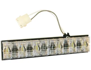 Buyers Products LIGHTHEAD CORNER 6 LED D FUSER GREEN 1574666 