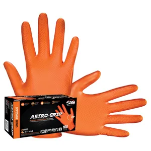 SAS Safety Corp ASTRO GRIP 7 MIL EXAM GRADE POWDER-FREE HI VIZ... 1850564 
