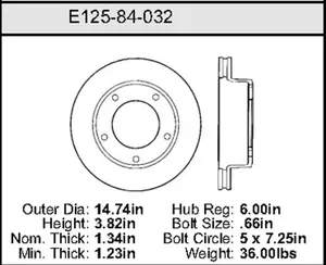 Bendix ROTOR 459834 