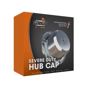 REV HD Rev PSI Hub Cap; Grease PSI, TP Trailer, 6 bolt, with:... 1949070 