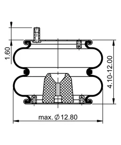 Automann Air Spring Doub 346168 