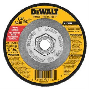 Dewalt (Black & Decker) 4.5 X1/4 METAL 1216384 