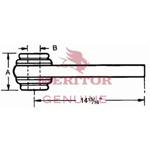 Meritor Ay-Tor Rod End 2719009 