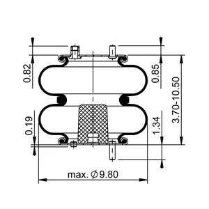 ContiTech Air Spring / 2B9-614 6856306 