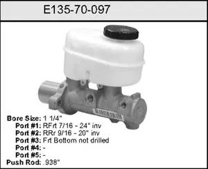 Bendix MASTER CYLINDER 454398 