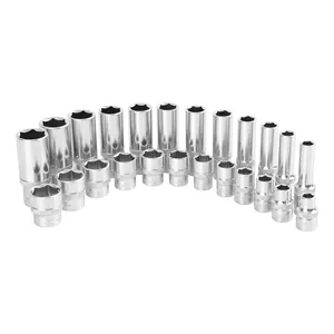 Great Neck Saw 24 Pc 3/8 Drive Socket Set Metric 1982650 