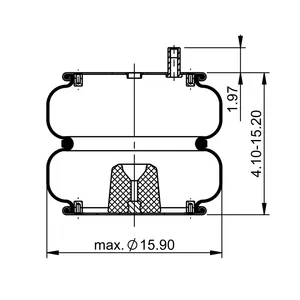 ContiTech Air Spring / FD 530-35 753 CT 6856260 