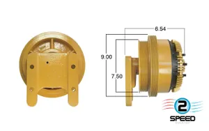 Kit Masters Reman Fan Clutch 3021741 