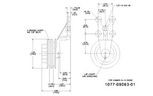 Kit Masters FAN HUB ASSY 3003245 