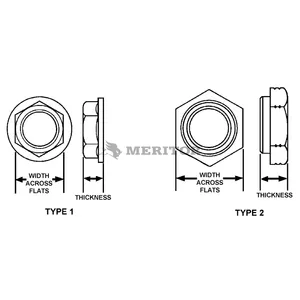 Meritor Nut 2719937 
