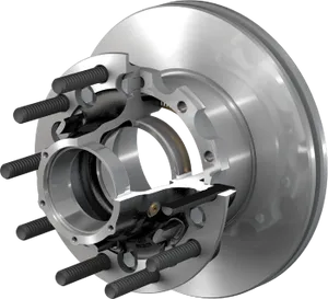 Conmet Iron Conventional Hub/Rotor TN Trailer Hub 364116 