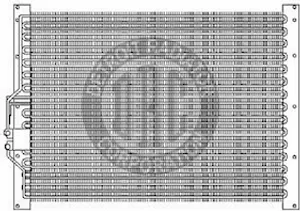 Detroit Radiator Ac Condensers 928248 