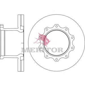 Meritor Rotor 1005102 
