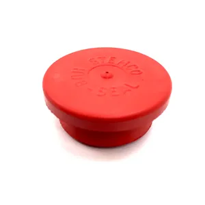 Stemco Plug, Hubcap Vent, Wheel, Red, 1-1/8 257560 