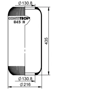 ContiTech Air Spring / 945 N 6856254 