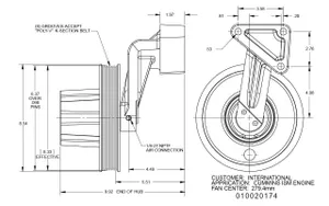 Kit Masters FAN HUB ASSY 2991588 