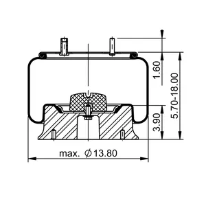 ContiTech Air Spring / 11 10.5-16.5 A 1 6856922 