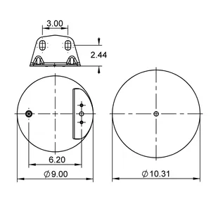 ContiTech Air Spring / 9 9J-20 P776 CT 6856944 