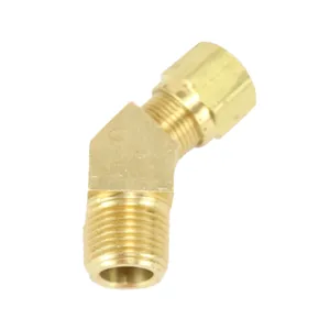 Armada 45 Degree Male Elbow Brass Compression Fitting 3812678 