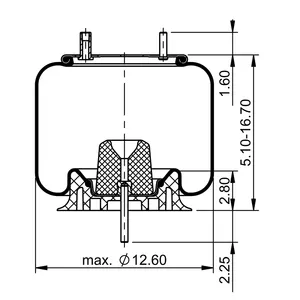ContiTech Air Spring / 1R12-325 / 9567 6854880 