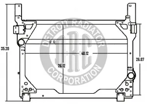 Detroit Radiator International 1152802 
