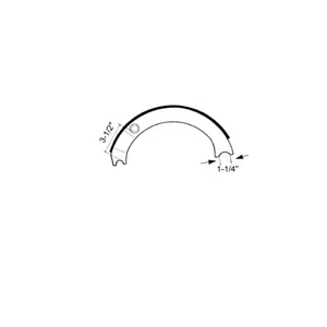 Haldex BRK SHOE 348582 