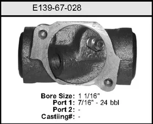 Bendix CYLINDER 458344 