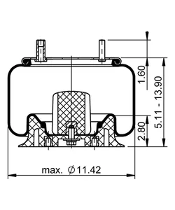 Automann Air Spring Roll 362746 