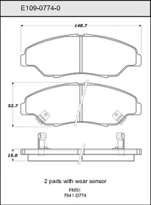 Bendix DISC PAD 446358 