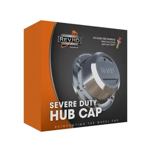 REV HD Rev Hub Cap Grease TN Trailer 6 bolt with Side plug... 1940862 