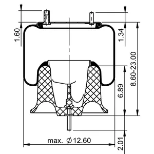 ContiTech Air Spring / 1R12-303 / 780 6853506 