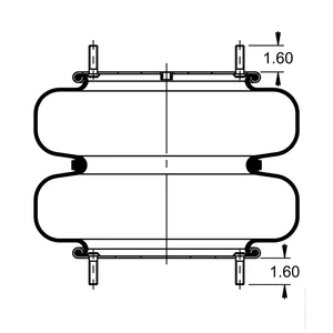 ContiTech Air Spring / FD 530-35 528 CT 6856866 