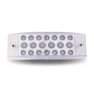 Trux 2X6 CLEAR AMBER TRAILER LED 361290 