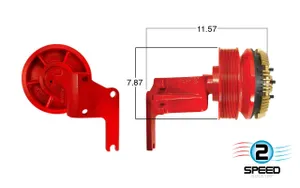 Kit Masters Reman Fan Clutch 3021515 