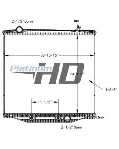 Platinum HD Radiator Heavy Duty 2842510 
