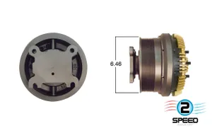 Kit Masters Reman Fan Clutch 3021435 