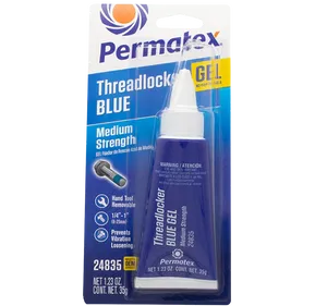 Permatex Medium Strength Threadlocker Blue GEL 1488170 