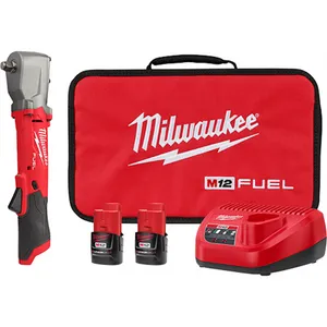Milwaukee Electric Co. M12 FUEL 1/2 RIGHT ANGLE IMP WRENCH KIT 1442304 