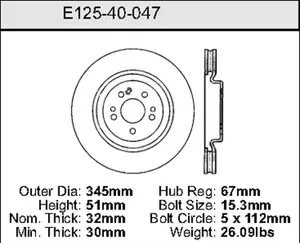Bendix ROTOR 460030 