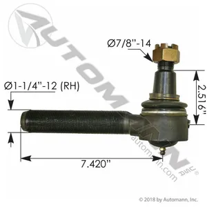 Automann Tie Rod End 386592 